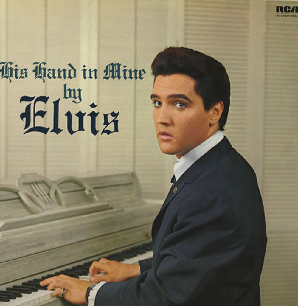 Elvis Presley His Hand In Mine UK vinyl LP album (LP record) NL83935