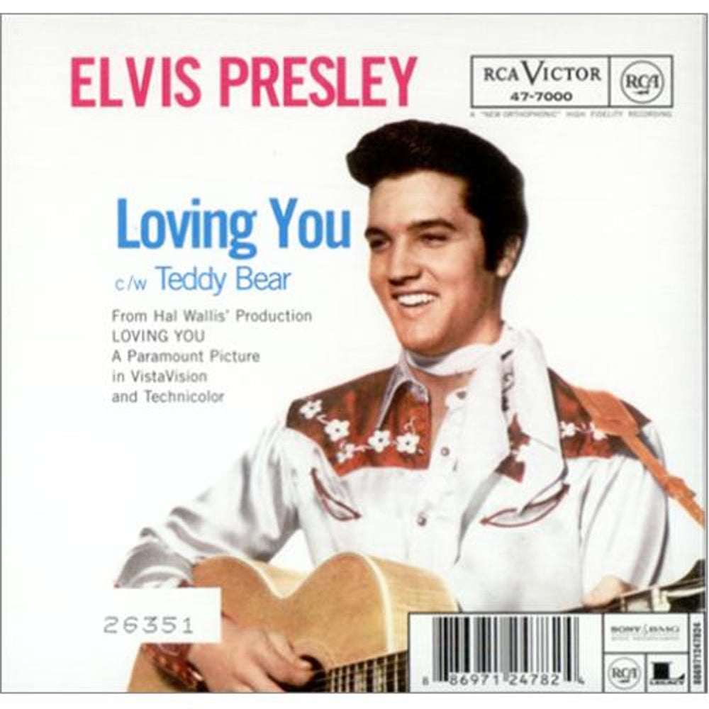 Elvis Presley [Let Me Be Your] Teddy Bear UK CD single (CD5 / 5") ELVC5LE410760