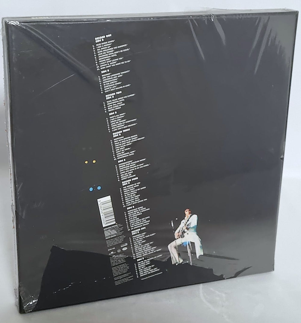 Elvis Presley Live In Las Vegas - Sealed Boxset UK Vinyl Box Set ELVVXLI789234