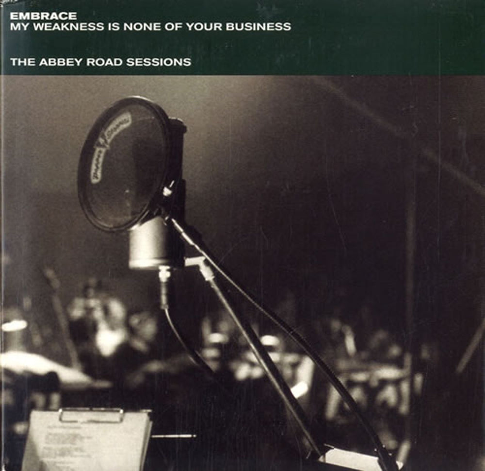 Embrace My Weakness Is None Of Your Business - CD1 UK CD single (CD5 / 5") HUTDX103