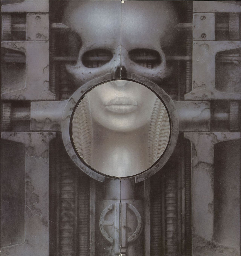 Emerson Lake & Palmer Brain Salad Surgery - 1st - VG UK vinyl LP album (LP record) K53501