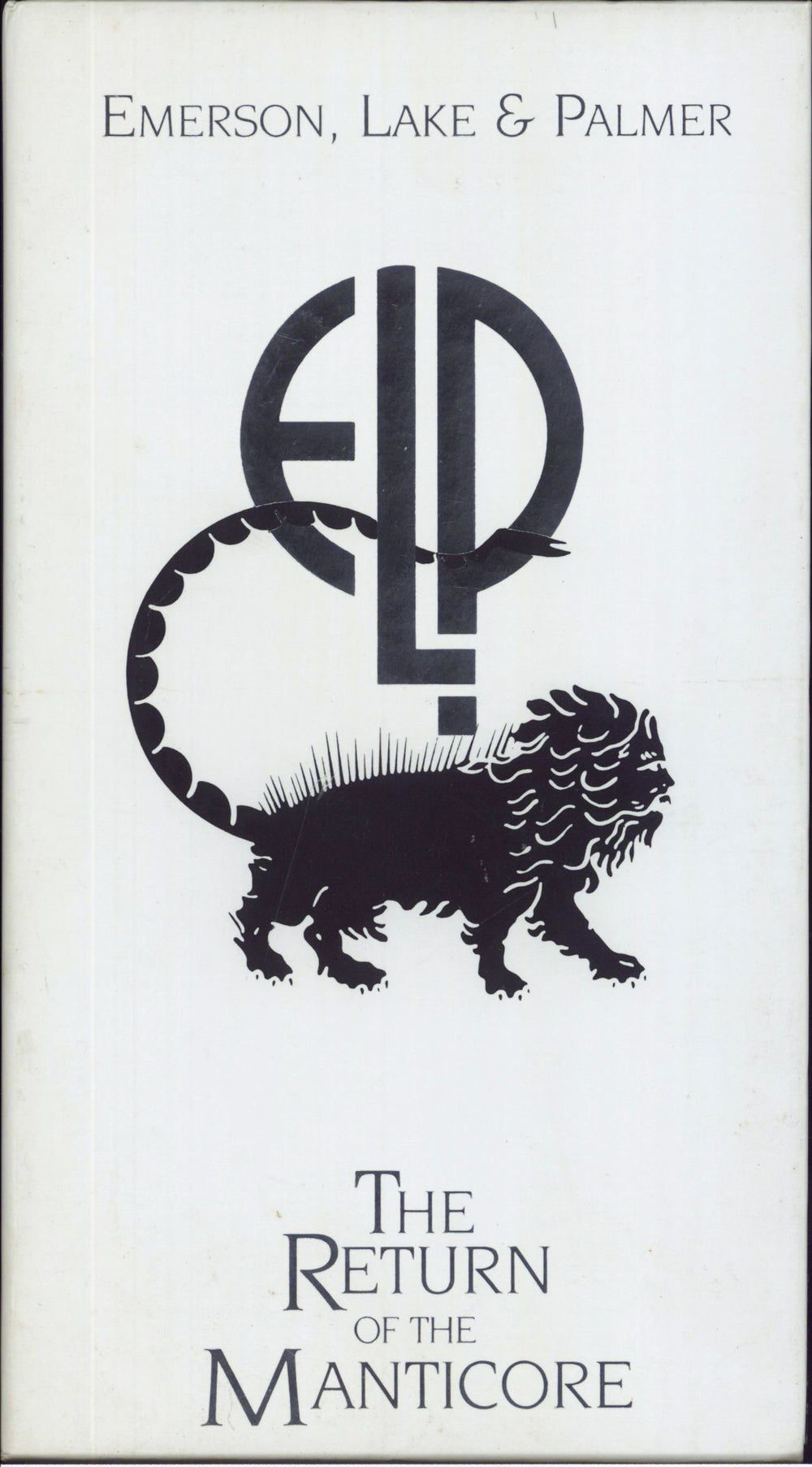 Emerson Lake & Palmer The Return Of The Manticore Japanese Promo 4-CD album set VICP-60825-28