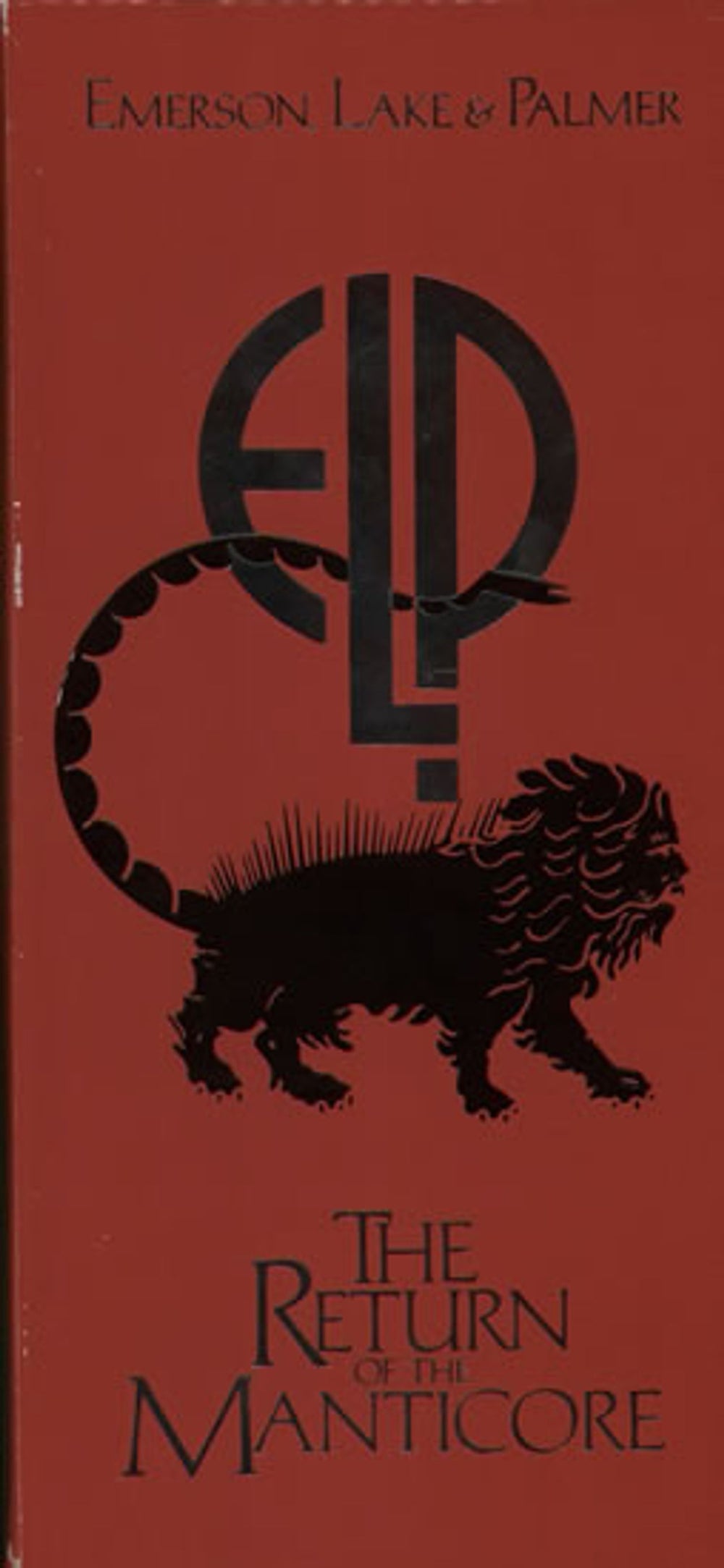 Emerson Lake & Palmer The Return Of The Manticore US CD Album Box Set 383484004-2