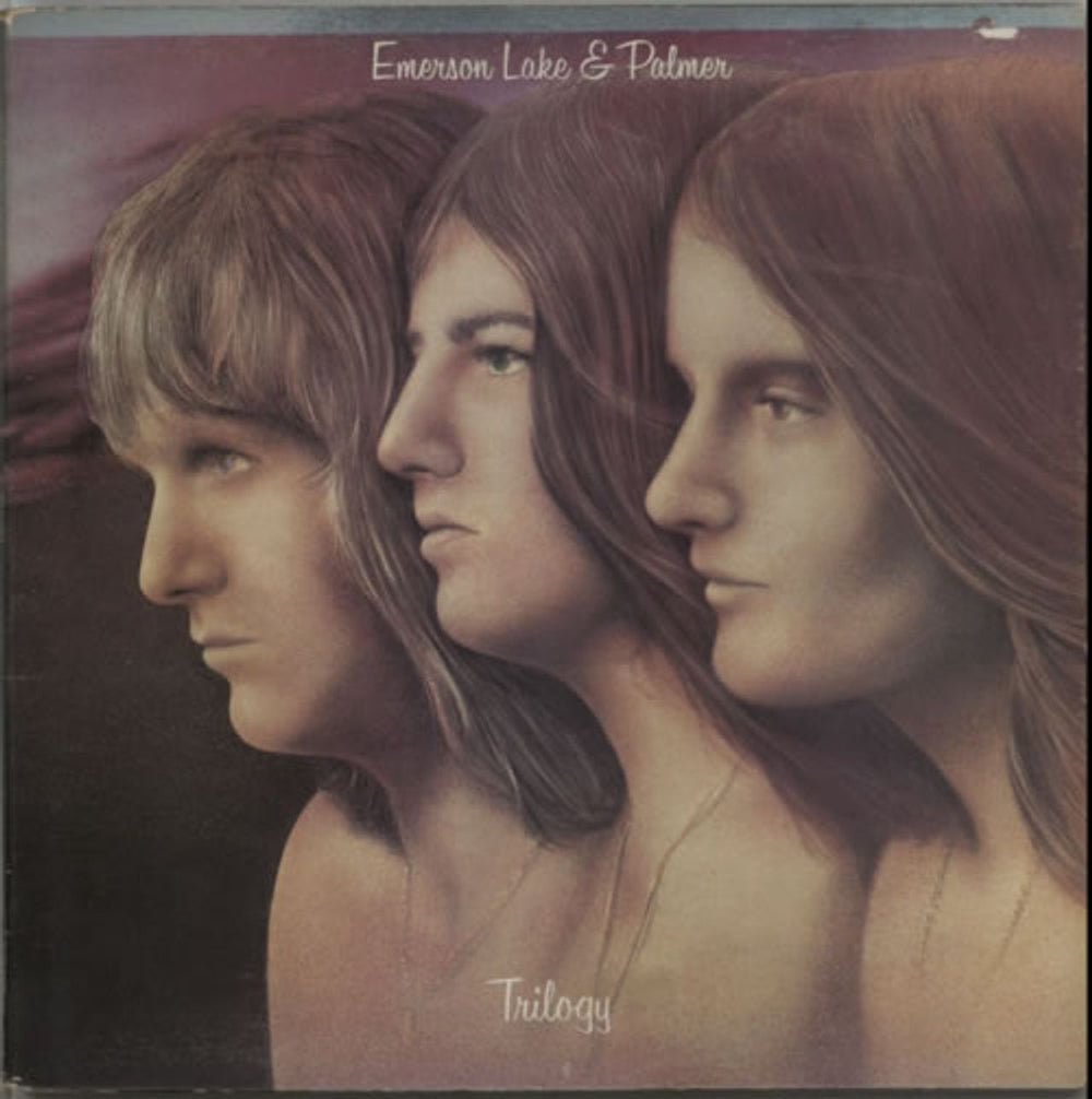 Emerson Lake & Palmer Trilogy - 1st UK vinyl LP album (LP record) ILPS9186