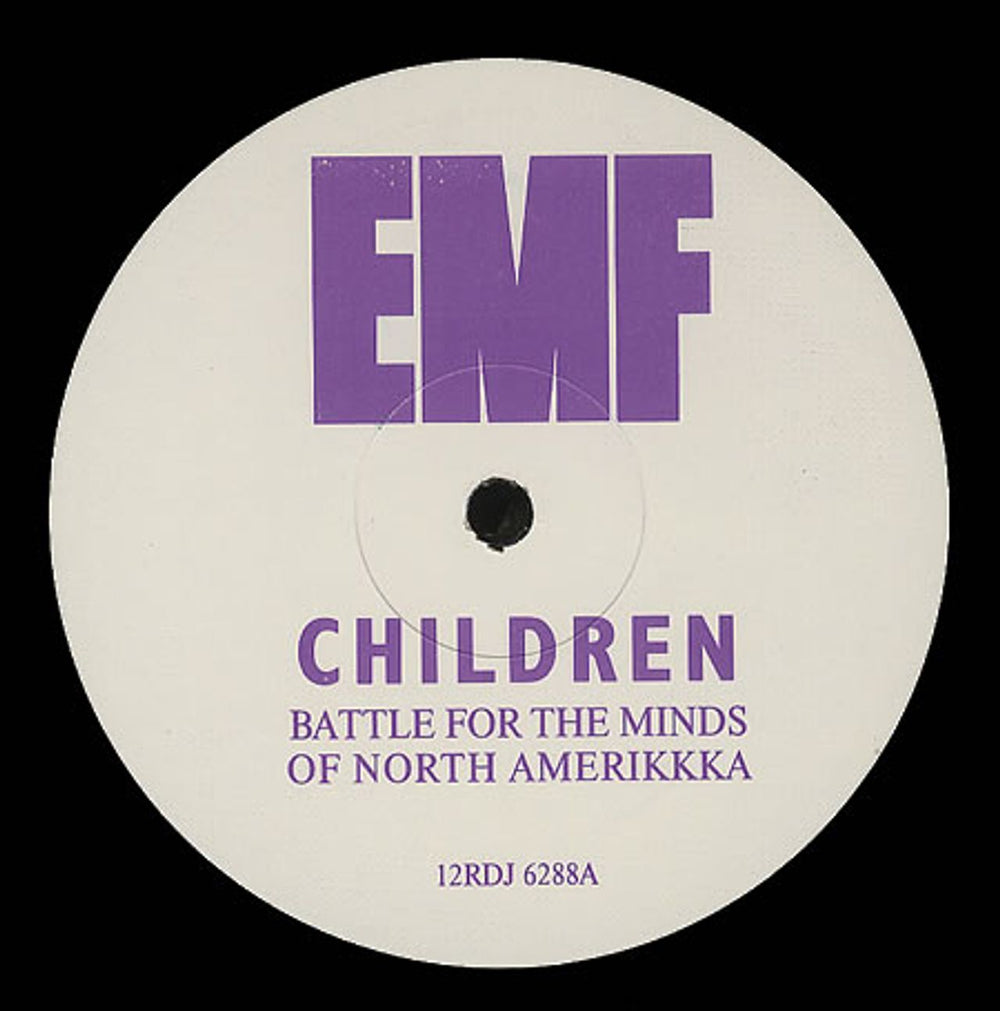 EMF Children - 1 Sided UK Promo 12" vinyl single (12 inch record / Maxi-single) 12RDJ6288