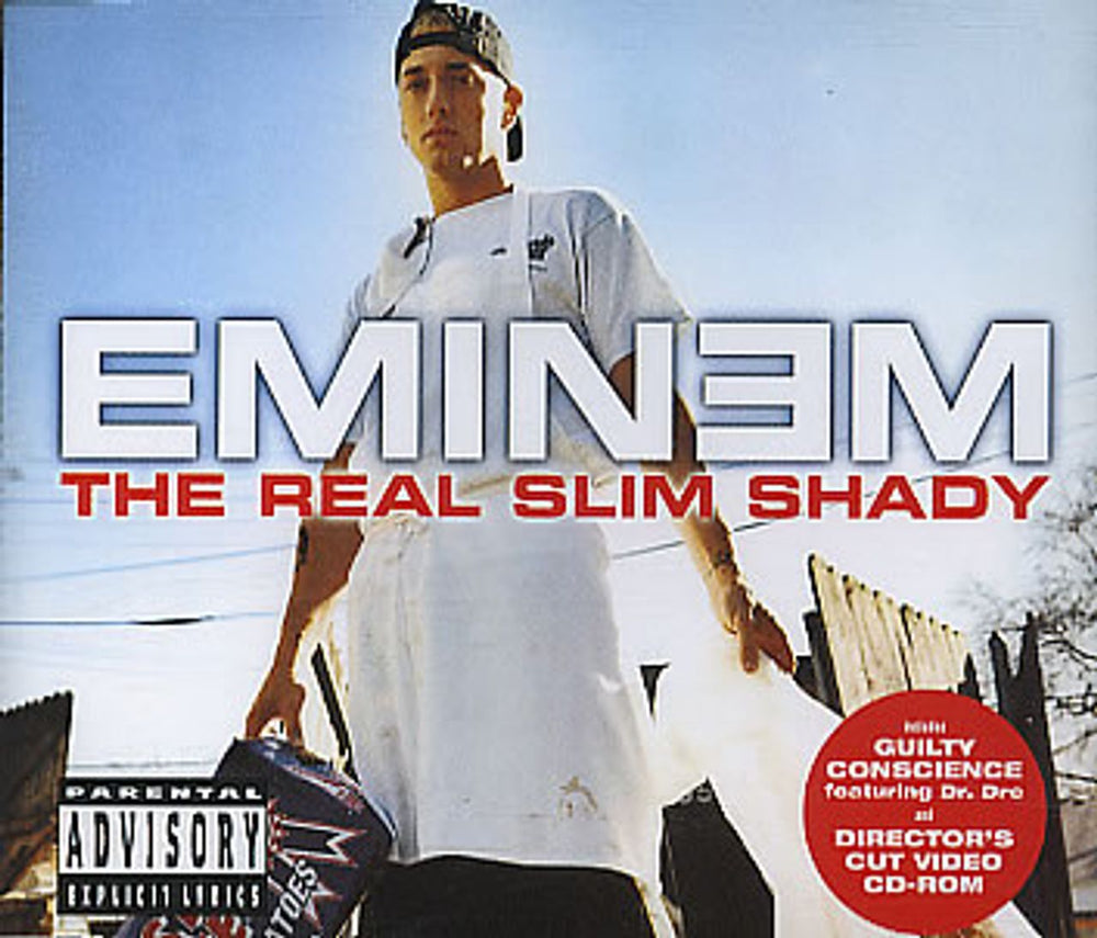 Eminem The Real Slim Shady UK CD single (CD5 / 5") 4973792