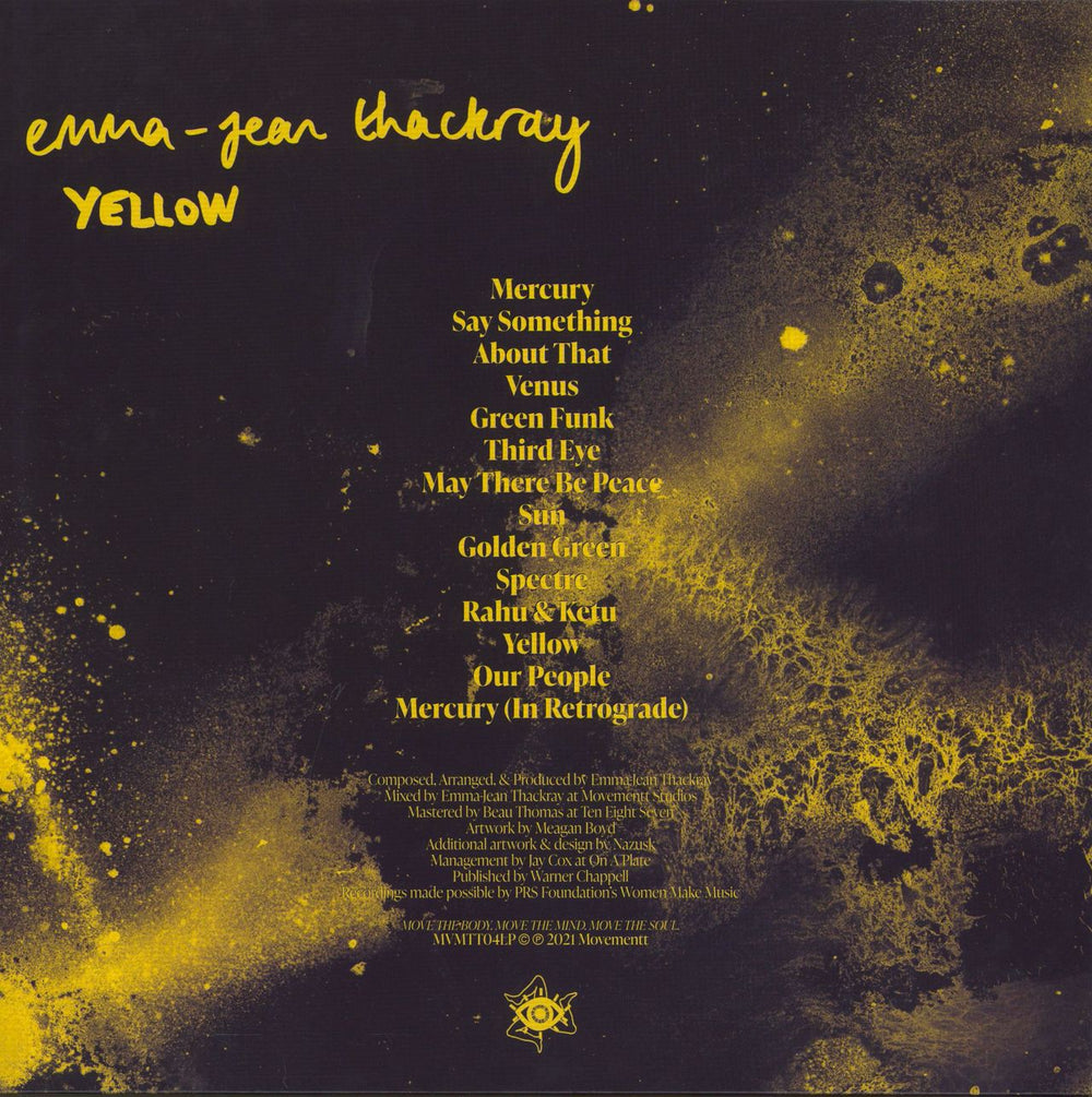 Emma-Jean Thackray Yellow UK 2-LP vinyl record set (Double LP Album)