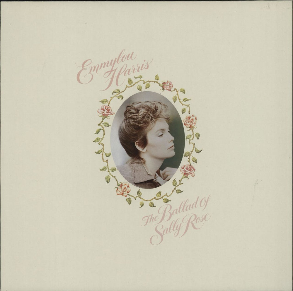 Emmylou Harris The Ballad Of Sally Rose German vinyl LP album (LP record) 925205-1
