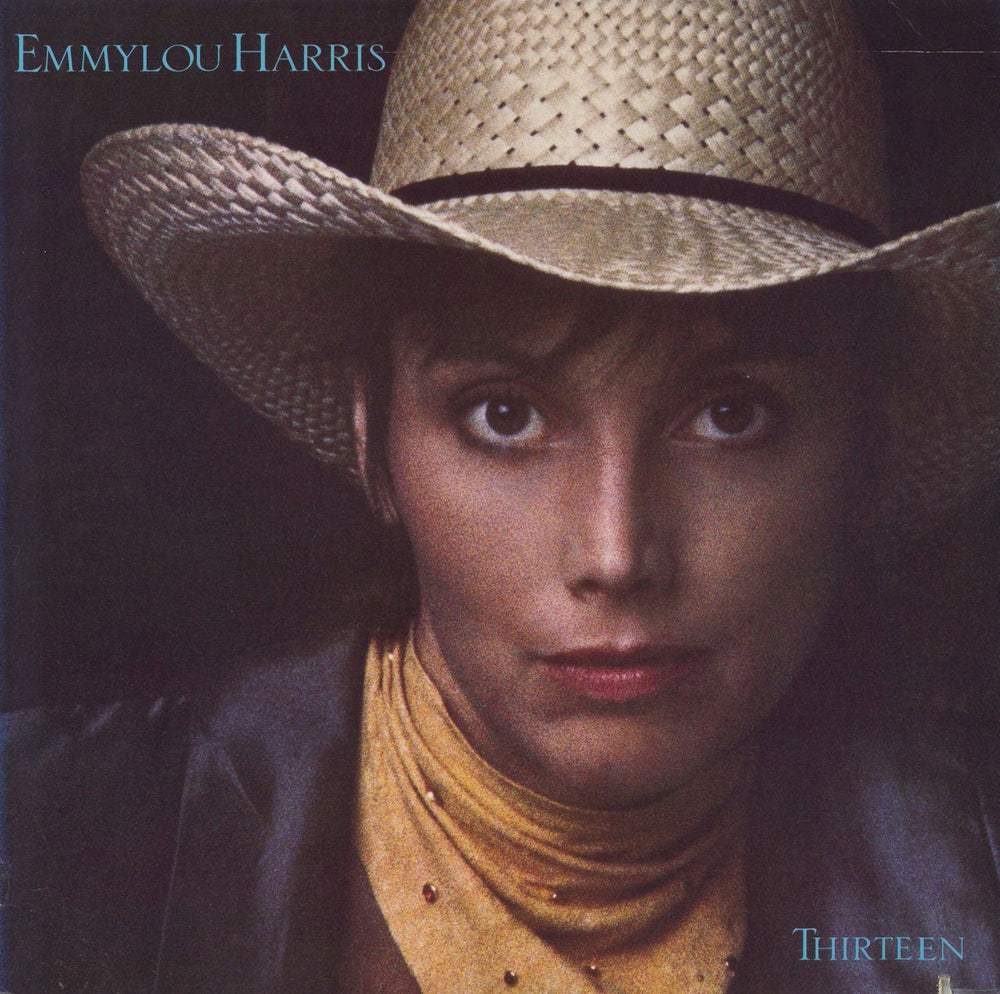 Emmylou Harris Thirteen US vinyl LP album (LP record) 25352-1