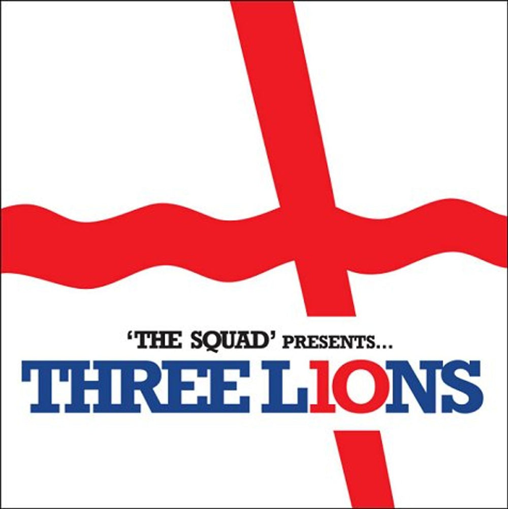 England Football Squad 3 Lions 2010 UK CD single (CD5 / 5") CDR6804