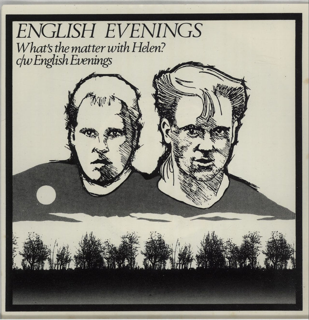 English Evenings What's The Matter With Helen? UK 7" vinyl single (7 inch record / 45) SAFE57