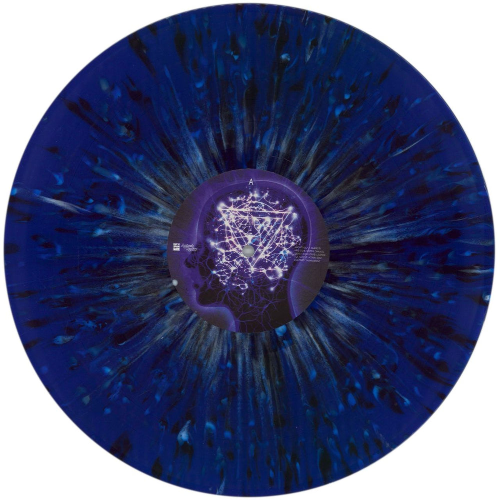 Enter Shikari The Mindsweep - Blue With Black & White Splatter Vinyl UK vinyl LP album (LP record) ESHLPTH787271