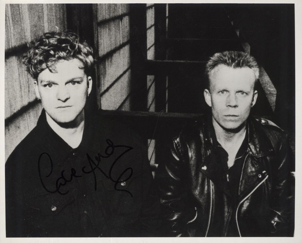 Erasure Four Photos UK Promo memorabilia SIGNED PHOTO