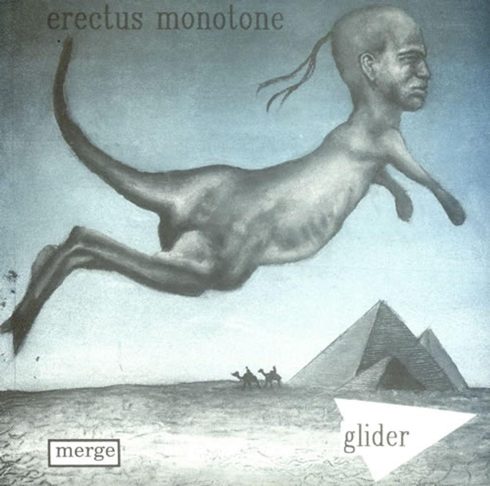 Erectus Monotone Glider US 7" vinyl single (7 inch record / 45) MRG028