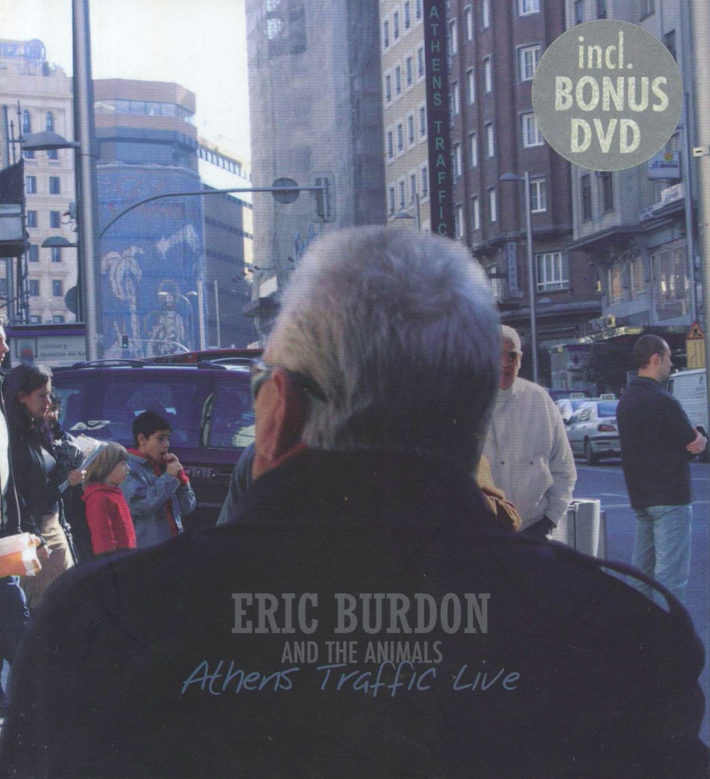 Eric Burdon & The Animals Athens Traffic Live German 2-disc CD/DVD set SPV70932CD+DVD