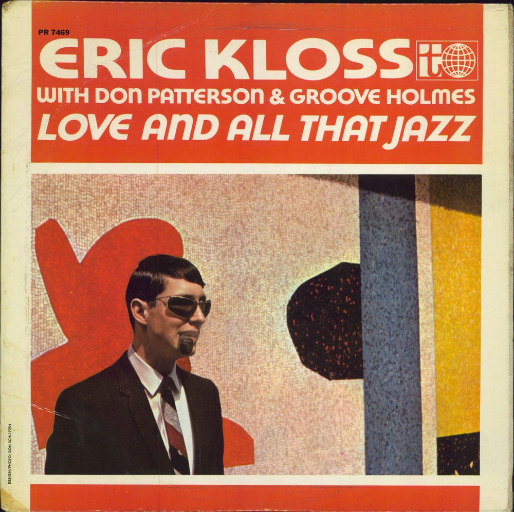 Eric Kloss Love And All That Jazz UK vinyl LP album (LP record) PR7469