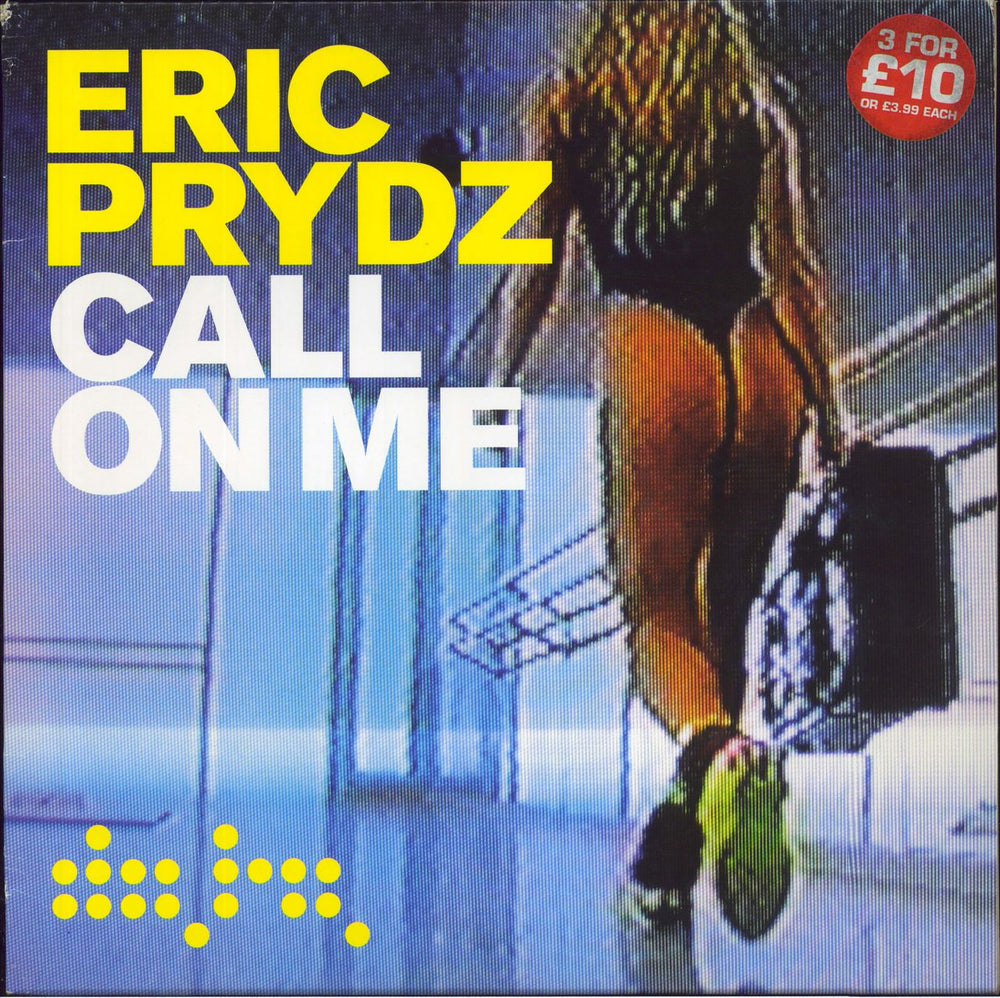 Eric Prydz Call On Me UK 12" vinyl single (12 inch record / Maxi-single) DATA68T