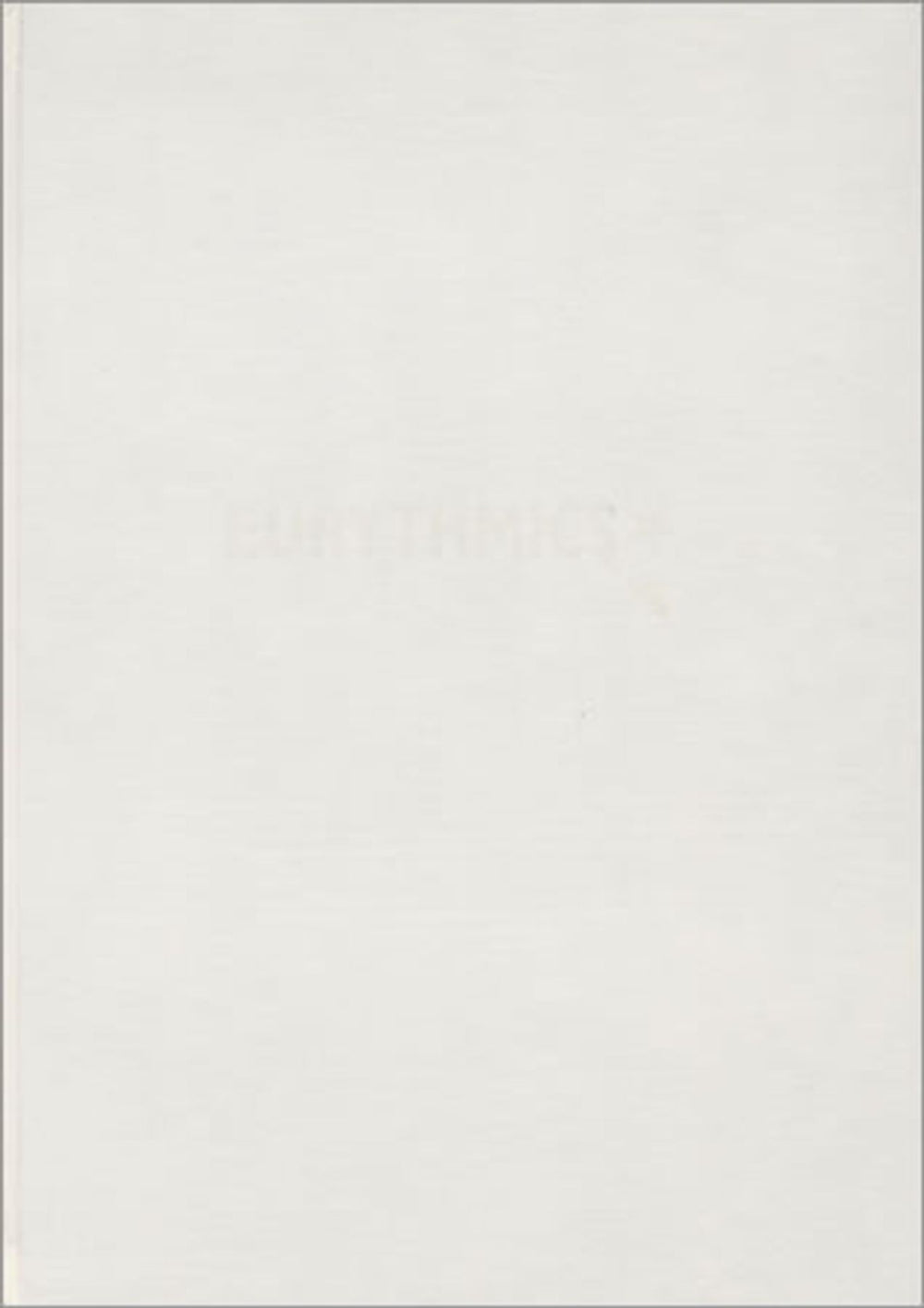 Eurythmics Peace + slipcase UK Promo book PROMO BOOK