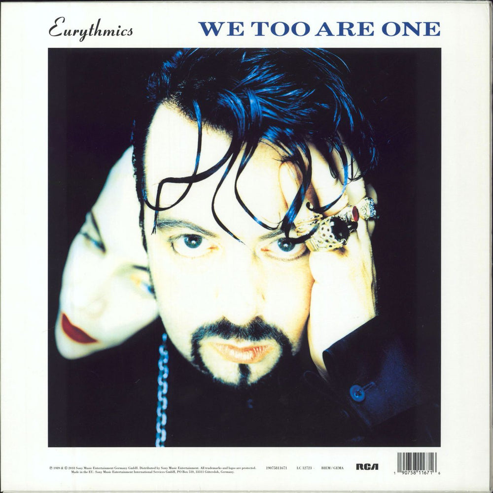 Eurythmics We Too Are One - 180gram Vinyl UK vinyl LP album (LP record)