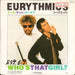 Eurythmics Who's That Girl? Japanese Promo 7" vinyl single (7 inch record / 45) RPS-142