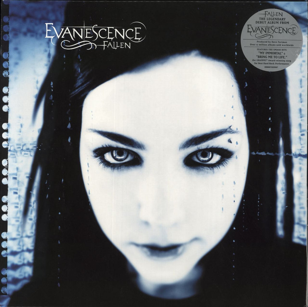 Evanescence Fallen - 180gram UK vinyl LP album (LP record) 00888072025097