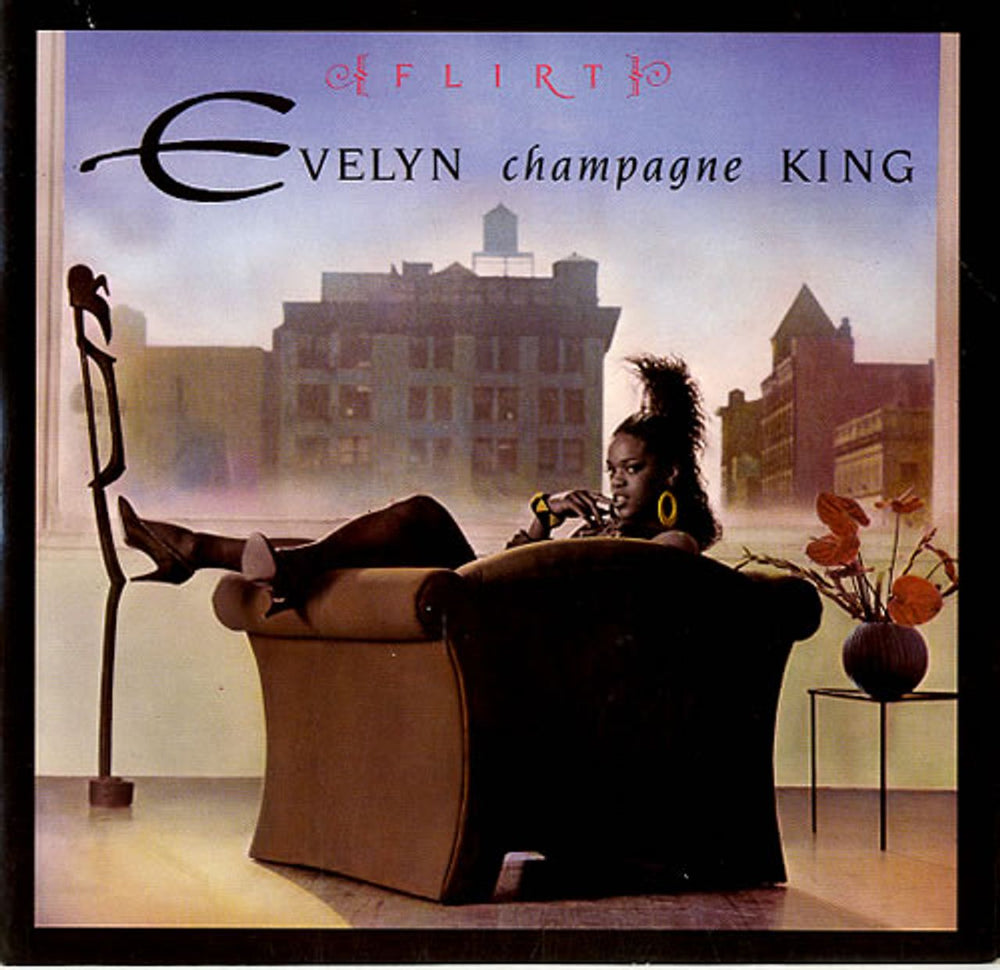 Evelyn 'Champagne' King Flirt UK 7" vinyl single (7 inch record / 45) MT37