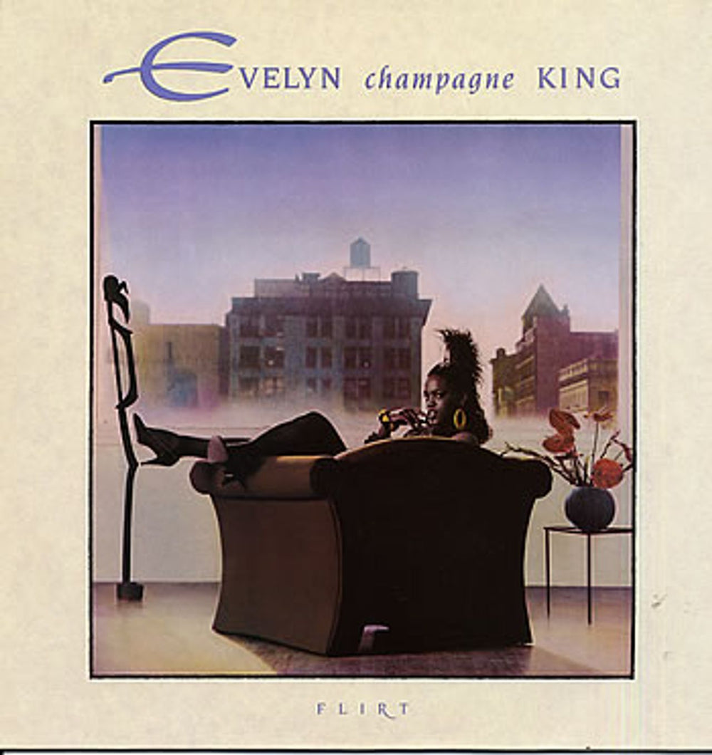 Evelyn 'Champagne' King Flirt UK vinyl LP album (LP record) MTL1022