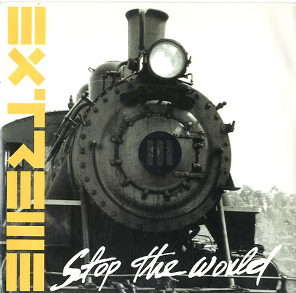 Extreme Stop The World UK 7" vinyl single (7 inch record / 45) AM0096