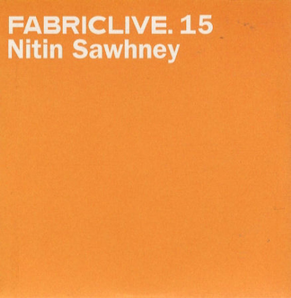 Fabric Nitin Sawhney UK Promo CD album (CDLP) FABRIC30P