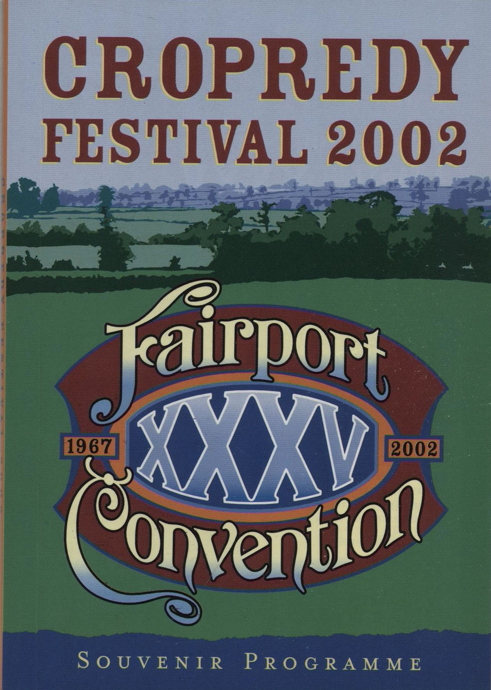 Fairport Convention Cropredy Festival 2002 + Ticket Stubs & Wristband UK Promo tour programme TOUR PROGRAMME