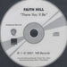 Faith Hill There You'll Be UK Promo CD-R acetate CD-R ACETATE