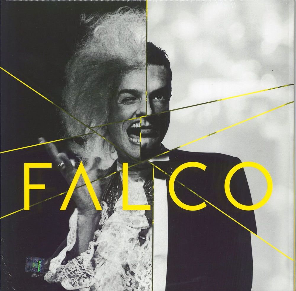 Falco Falco60 - Yellow Vinyl German 2-LP vinyl record set (Double LP Album) 88985403451