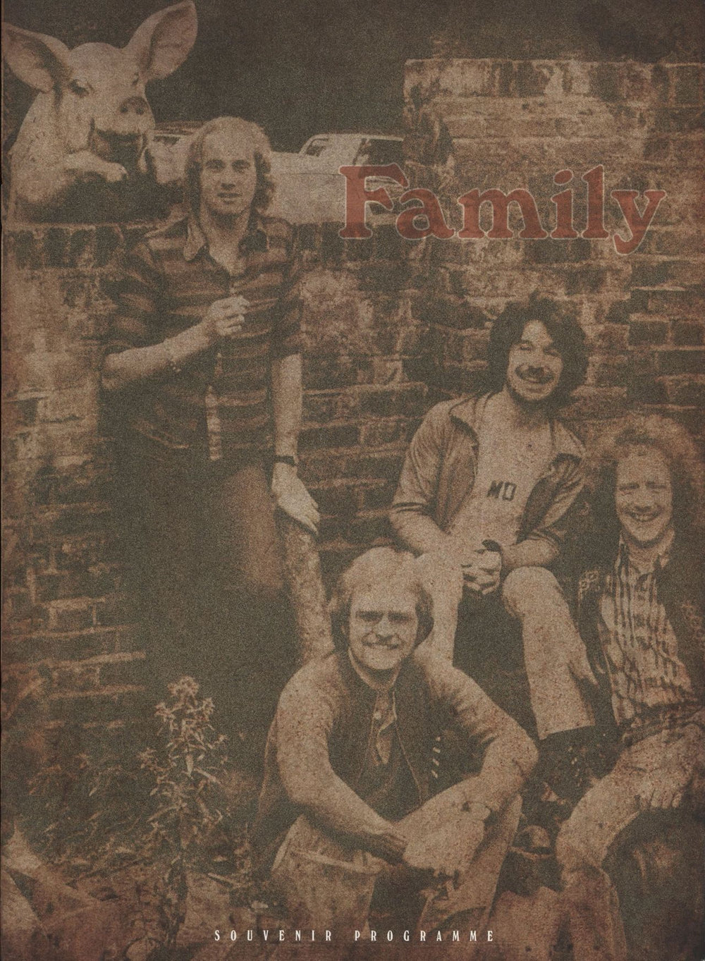 Family Souvenir Programme UK tour programme PROGRAMME