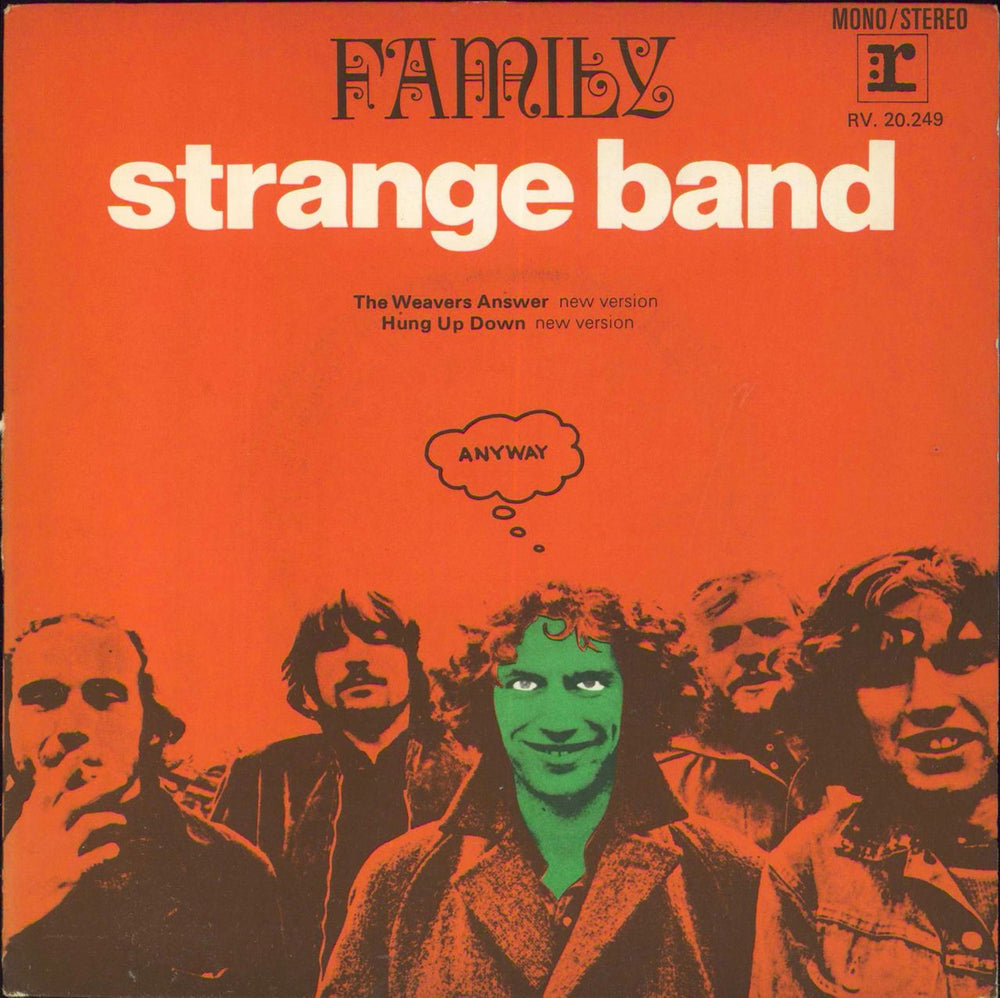 Family Strange Band French 7" vinyl single (7 inch record / 45) RV.20249