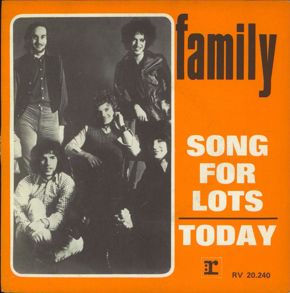 Family Today French 7" vinyl single (7 inch record / 45) RV.20240