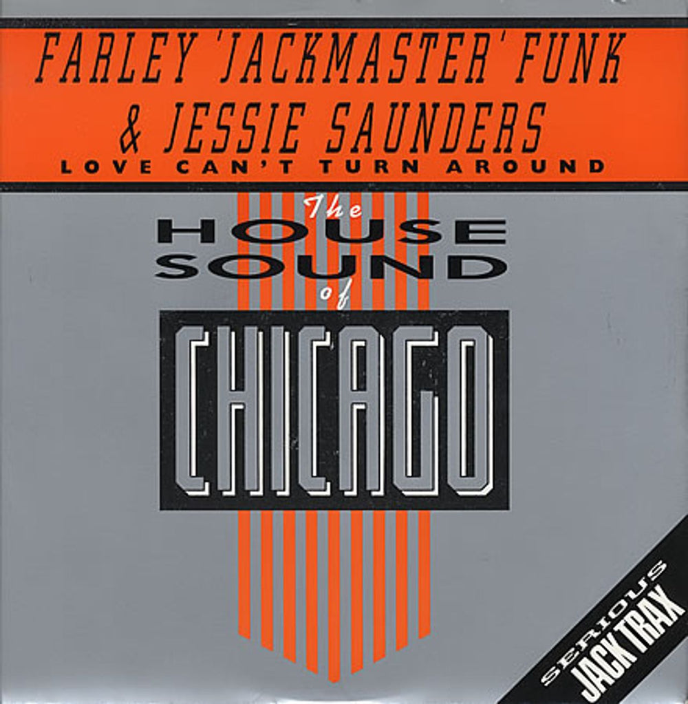 Farley Jackmaster Funk Love Can't Turn Around UK 12" vinyl single (12 inch record / Maxi-single) LONX105