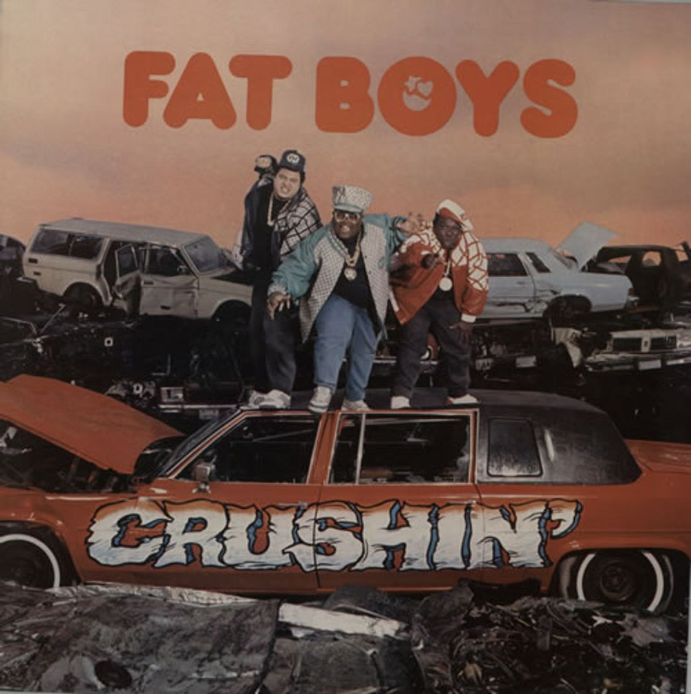 Fat Boys Crushin UK vinyl LP album (LP record) URBLP3