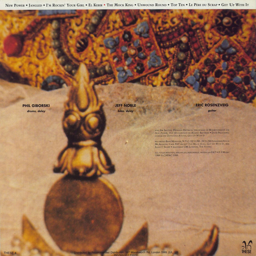 Fat Hit UK vinyl LP album (LP record)