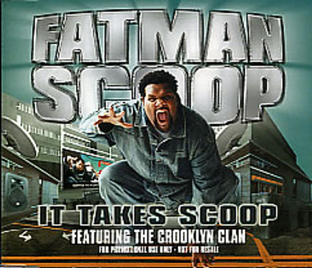 Fatman Scoop It Takes Scoop European Promo CD single (CD5 / 5") FATMANCJ2