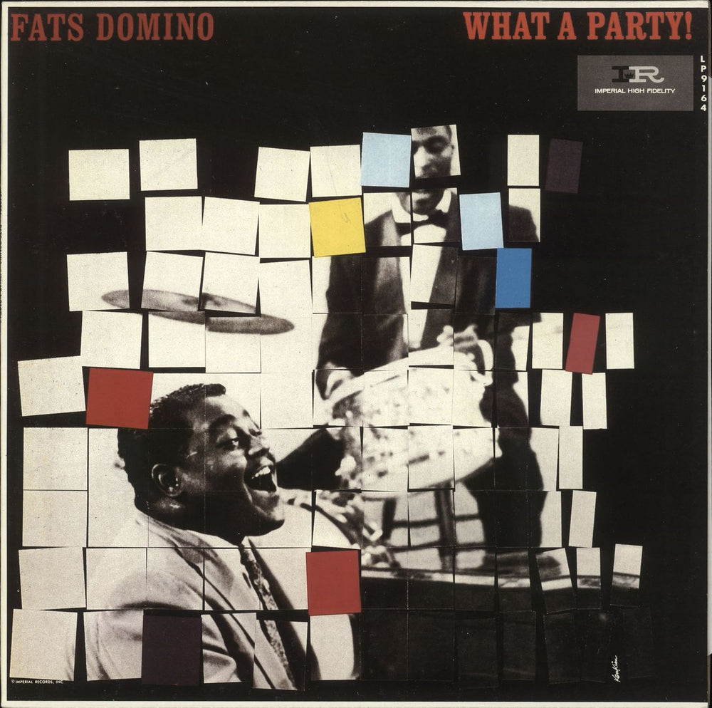 Fats Domino What A Party! - MONO French vinyl LP album (LP record) LP9164