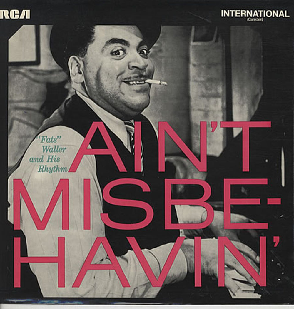 Fats Waller Ain't Misbehavin' UK vinyl LP album (LP record) INTS1071