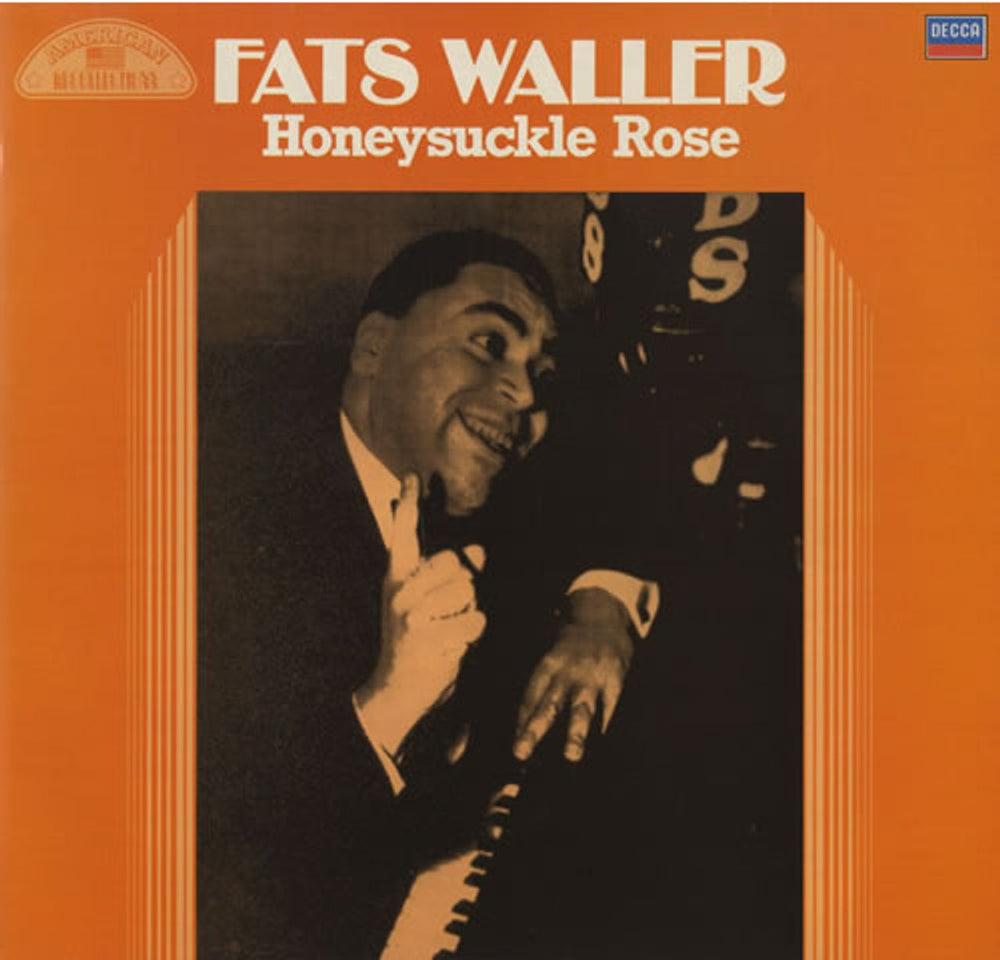 Fats Waller Honeysuckle Rose UK vinyl LP album (LP record) RAL509