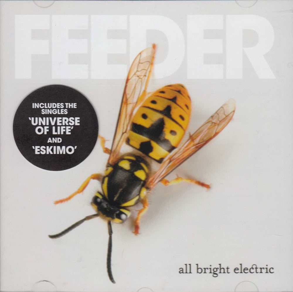 Feeder All Bright Electric UK Promo CD album (CDLP) COOKCD651