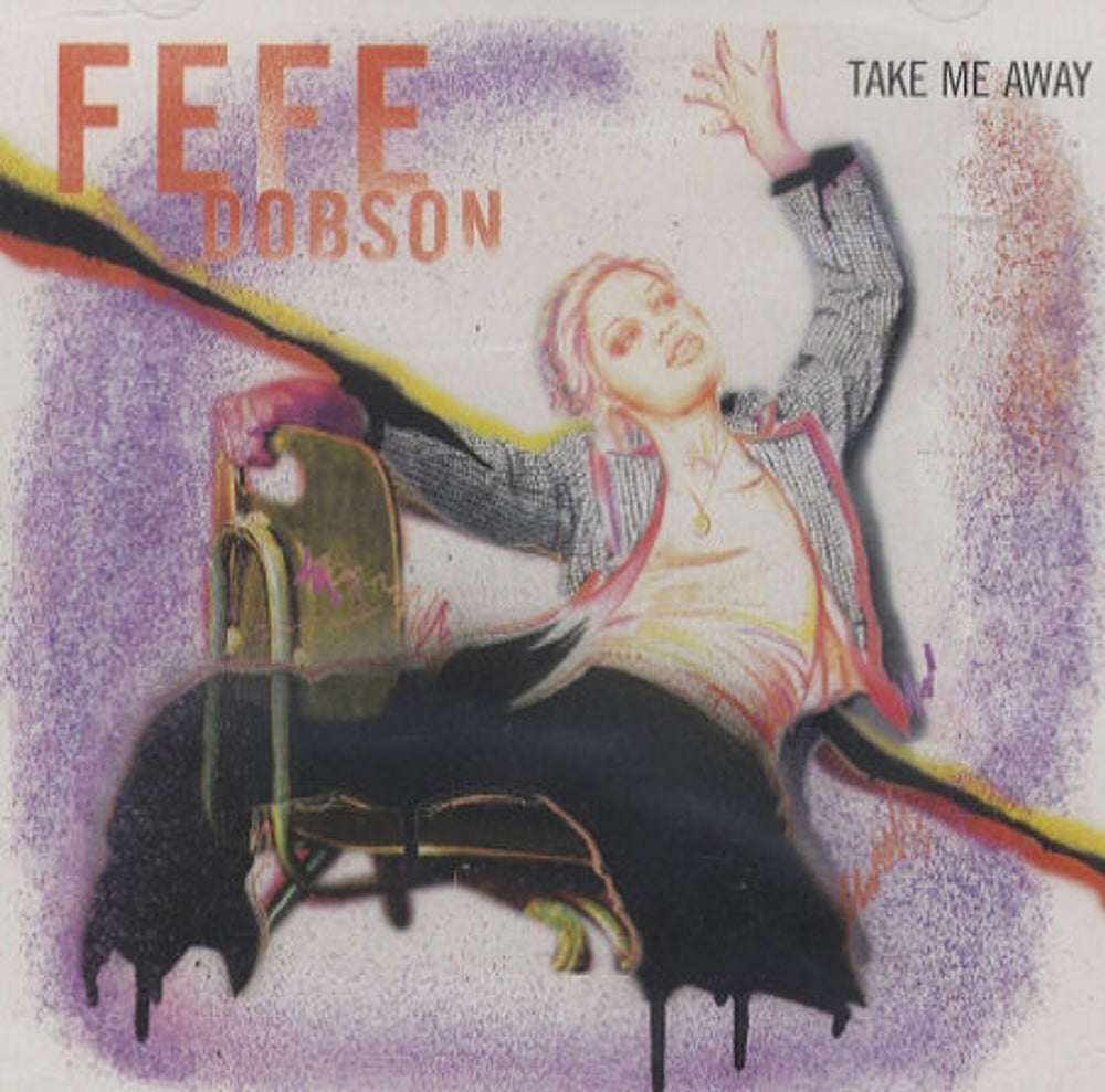 Fefe Dobson Take Me Away US Promo CD single (CD5 / 5") ISLR-15890-2