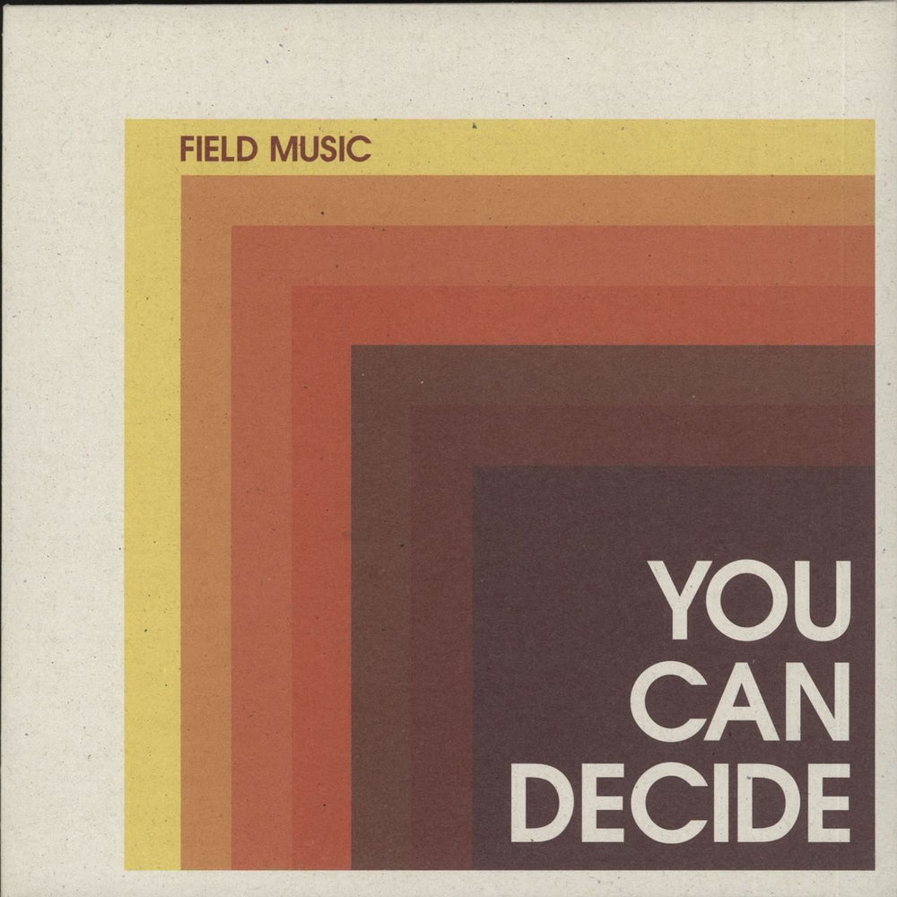 Field Music You Can Decide UK 7" vinyl single (7 inch record / 45) MI045S