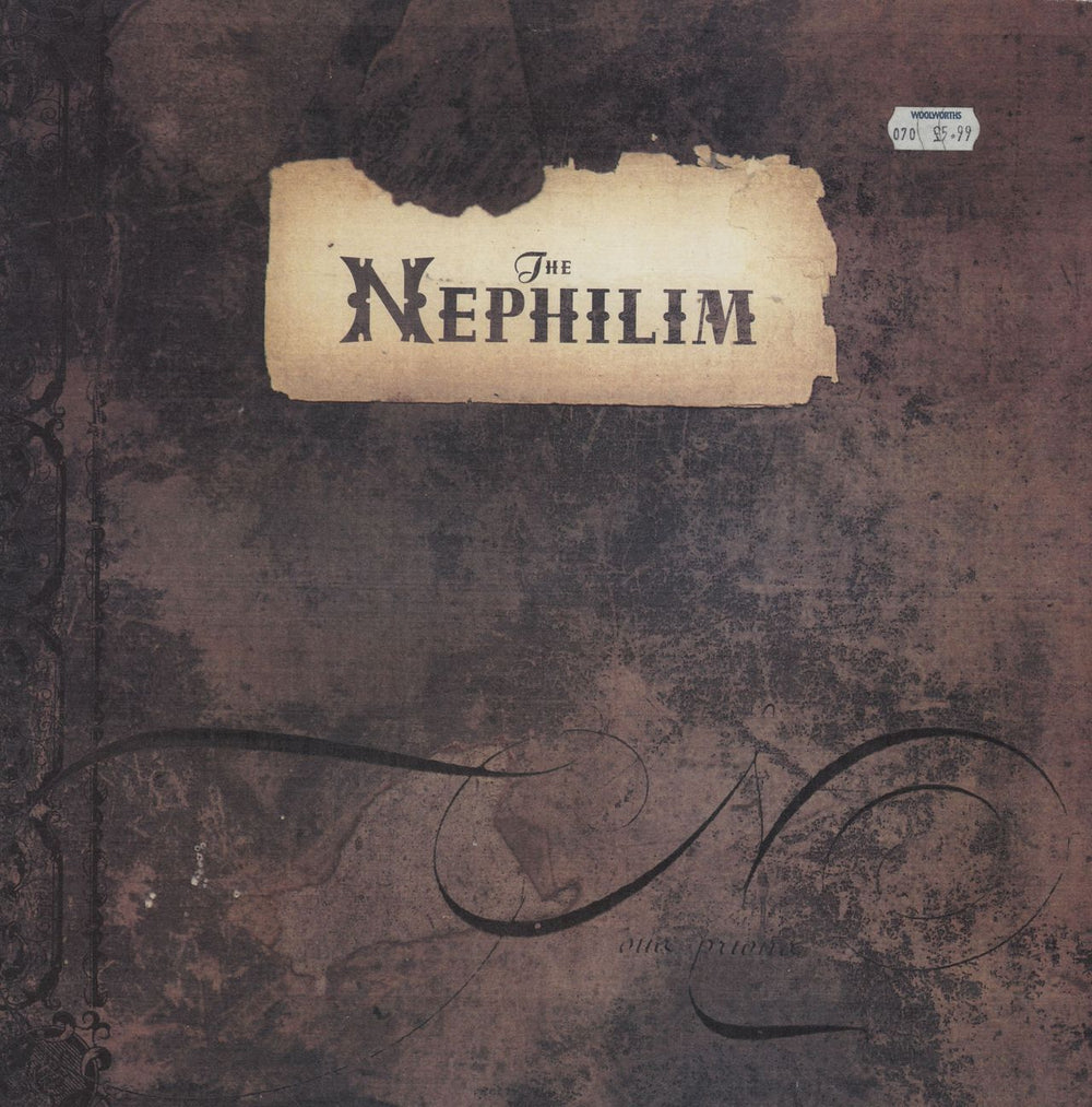 Fields Of The Nephilim The Nephilim UK vinyl LP album (LP record) SITU22