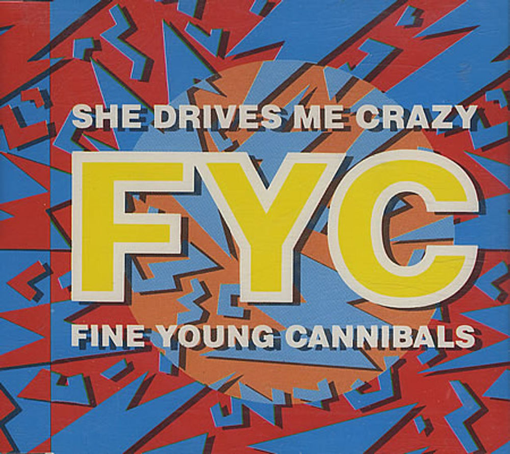 Fine Young Cannibals She Drives Me Crazy UK CD single (CD5 / 5") LONCD199