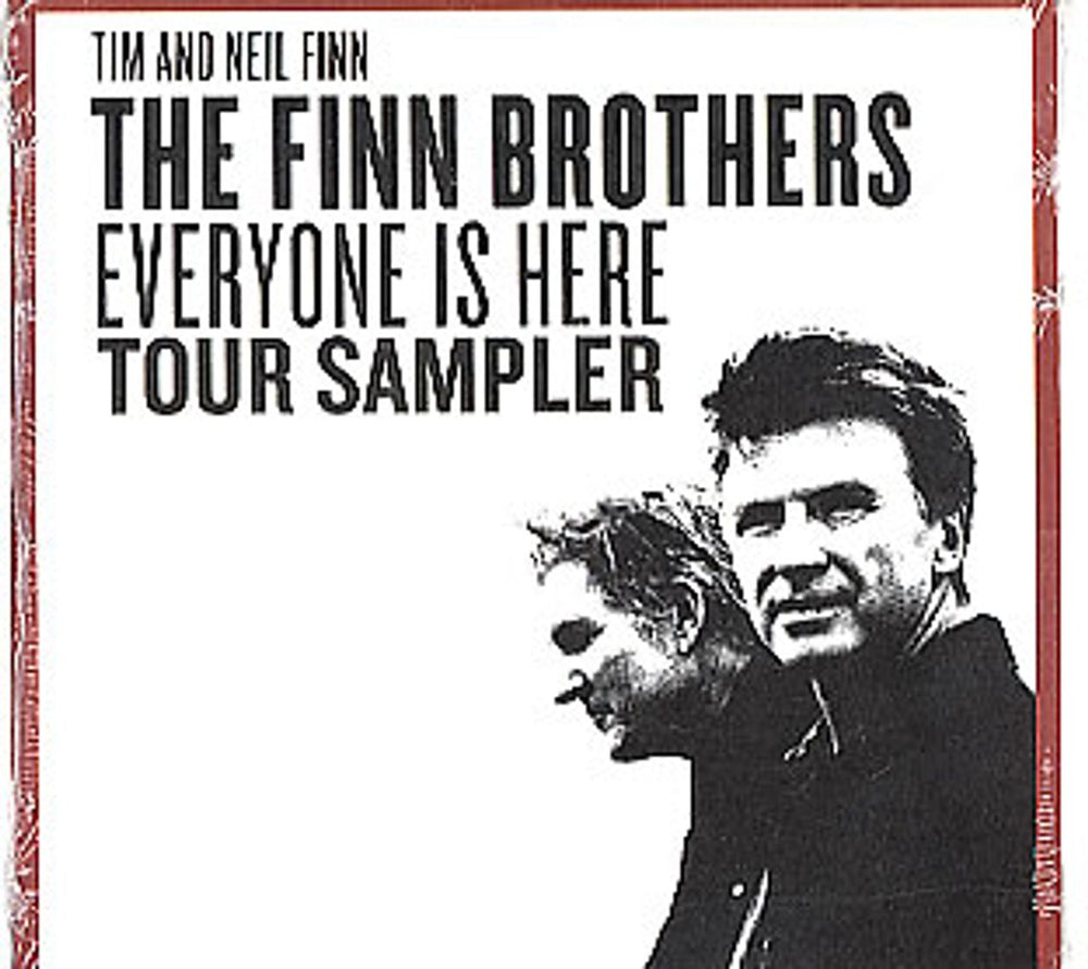 Finn Brothers Everyone Is Here Tour Sampler US Promo CD single (CD5 / 5")