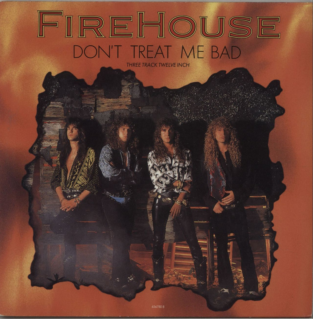 Firehouse Don't Treat Me Bad UK 12" vinyl single (12 inch record / Maxi-single) 6567808