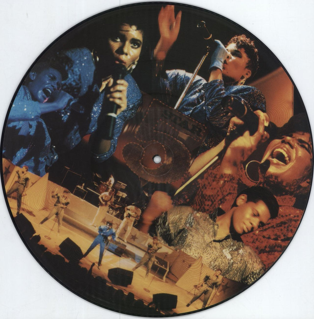 Five Star Crunchie Tour '86 UK 12" vinyl picture disc (12 inch picture record) FIVE STAR PICTURE DISC